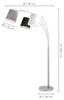 JUST LIGHT MELVIN stojací lampa E27 max.40W trojitá Náhled obrázku produktu 8