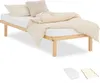 Homestyle4u Bett 90x200 cm mit Matratze Jugendbett Produktbild-Vorschau 18