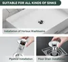Abflussstopfen Waschbecken mit Haarsieb, Waschbeckenstöpsel Produktbild-Vorschau 9