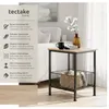 tectake® Beistelltisch Grimsby 40x40x55,5cm Produktbild-Vorschau 2