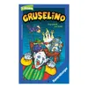 The image shows the front of a board game box with cartoonish characters and text. Produktbild-Vorschau