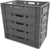 5er Set E1 Eurofleischkiste Stapelkiste Box Metzgerkiste Produktbild-Vorschau 1