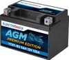 Elektronická AGM batéria pre motocykle 12V 9Ah YTX9-BS | Náhľad obrázku produktu 2