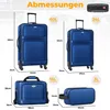 KESSER® Reisekoffer Set 4-teilig | Trolley Kofferset Produktbild-Vorschau 2