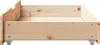vidaXL Cassettiera per letto con rotelle 2 pezzi 90x55x17 Anteprima dell’immagine prodotto 4