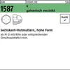 Reyher  1587-6 Hutmuttern M 4 verzinkt (1000 Stück) Produktbild-Vorschau 1