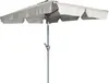 Parasol ogrodowy prostokątny DENVER 2x1,3m jasnoszary Podgląd zdjęcia produktu 1