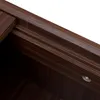 Merax salontafel met glazen blad en lades, woonkamertafel Productafbeelding-voorbeeld 8