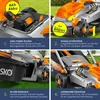 MASKO® Akku Rasenmäher ECO-X10 inkl. 1 oder 2 Akkus Li-Ion Produktbild-Vorschau 4