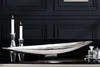 riess-ambiente Deko Schale SILVER LEAF 80cm silber Produktbild-Vorschau 2