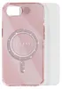 Guess IML Glitter Circle MagSafe Hülle für iPhone 16e Pink Produktbild-Vorschau 5