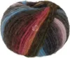 Lana Grossa - Bomba 0001 dunkelgrau brombeer orange Produktbild-Vorschau 1