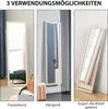 HOMCOM Ganzkörperspiegel 160 x 50 cm Rechteckig Produktbild-Vorschau 5