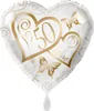 18"/Ø43cm Herz Folienballon "50 Jahre" Produktbild-Vorschau 3