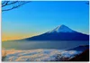 Leinwandbild berg fuji in blau 100x70 cm Feeby blau Produktbild-Vorschau 3