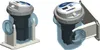 Two views of a pool salt chlorinator system. Náhled obrázku produktu