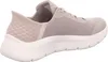 A side view of a beige Skechers Slip-ins shoe. Anteprima dell’immagine prodotto