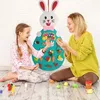 Ostern Bastelset für Kinder, Osterhase aus Filz mit Produktbild-Vorschau 4