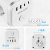 Echos - 7-in-1 Steckdosenwürfel ohne Kabel 3 Fach Produktbild-Vorschau 4