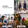 4 paia di calzini sportivi a compressione, unisex, colori Anteprima dell’immagine prodotto 10
