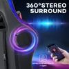 Fotel gamingowy Hoffree z podświetleniem LED RGB i Podgląd zdjęcia produktu 8