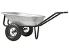 HAEMMERLIN Schubkarre Expert Twin verz. 150 L, Luftrad Produktbild-Vorschau 5
