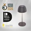 Riffle Mini LED Tischlampe Akku Tischleuchte Dimmbar Produktbild-Vorschau 2