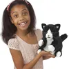 Folkmanis Handpuppe Tuxedo Kätzchen 23 cm Produktbild-Vorschau 2