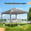 Quictent Pavillon, pavillon pliable 2x2m avec 4 panneaux Voir les images du produit 4