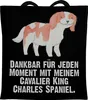 Mr. & Mrs. Panda Jutebeutel Cavalier King Charles Spaniel Produktbild-Vorschau 1