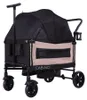 Cabino Bollerwagen Waggie, noir/taupe – chariot pliable Voir les images du produit 4
