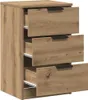 vidaXL Nachttisch Artisan-Eiche 40x36x65 cm Holzwerkstoff Produktbild-Vorschau 5