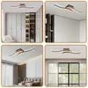 ZMH Deckenlampe LED Deckenleuchte Küche 12W Holz 3000K Produktbild-Vorschau 6