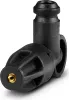 A black plastic nozzle attachment for a pressure washer or vacuum cleaner. Náhľad obrázku produktu