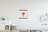 MuchoWow® Textilposter Eiswaffel - Blumen - Stilleben 40x40 Produktbild-Vorschau 2