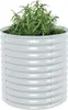 vidaXL Garten-Hochbeet 80x80x81 cm Verzinkter Stahl Silbern Produktbild-Vorschau 3