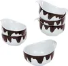 6er-Set Fondueschälchen Blob 150ml Löffeldessert Klekse Produktbild-Vorschau 1