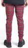 Banned Alternative Stoffhose Herren Tartan Pants rot XL Produktbild-Vorschau 6