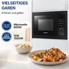 Heinner HMW-MDBI25GDBK Vstavaná mikrovlnná rúra 25 l, 900 Náhľad obrázku produktu 3