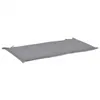 vidaXL Coussin pour banc de jardin Gris 100x50x3 cm Tissu Voir les images du produit 9