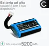 CELLONIC 1x Batteria per Altoparlante Compatibile con Anteprima dell’immagine prodotto 2