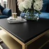 Couchtisch NOVA mit Ablage Schwarz matt / Gold matt Produktbild-Vorschau 2