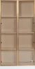 Lot de 2 vitrines - 80 x 40 x 160 cm, blanc - Éclairage LED Voir les images du produit 13