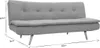 Miliboo - Schlafsofa skandinavisch 3 Plätze Lagunenblau Produktbild-Vorschau 7