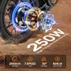 E20 Fat‑Tire‑E‑Fahrrad für Erwachsene, 250W, 48V 13Ah, 120 Produktbild-Vorschau 9