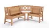 Eckbank Deborah aus Massivholz 135 x 177 x 87 Küchenbank Produktbild-Vorschau 2