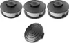 Set 3 Spule 1 Haube verstärkt passend für Gardenline GLR Produktbild-Vorschau 7
