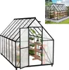 XMTECH hliníkový skleník 6.12² 340×180×195 cm cm včetně Náhled obrázku produktu 1