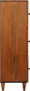 vidaXL Buffet haut avec porte Noyer 40 x 33 x 110 cm Bois Voir les images du produit 4