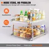 SucceBuy 2-úrovňový výsuvný organizér do skrinky, 19" Š x Náhľad obrázku produktu 4